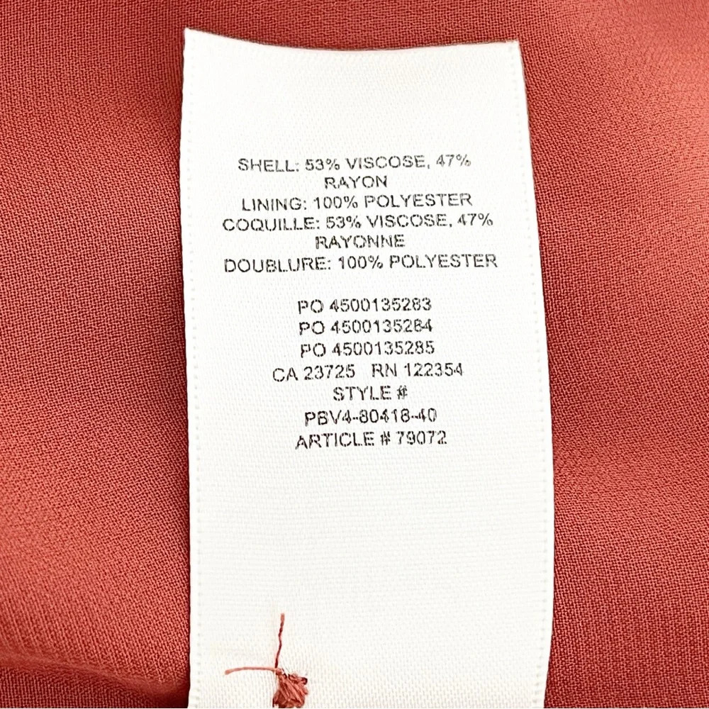 New Wilfred by Aritzia Barossa Dress in Carmine Red size XS - Picture 6 of 6